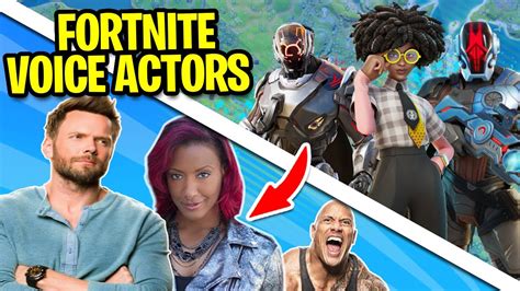 voice fortnite|fortnite voice cast.